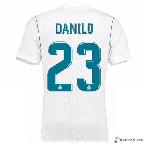 Camiseta Real Madrid Replica Primera Ropa Danilo 2017/18